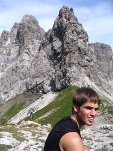 Hornbachjoch 2022 m mit Höllhorn