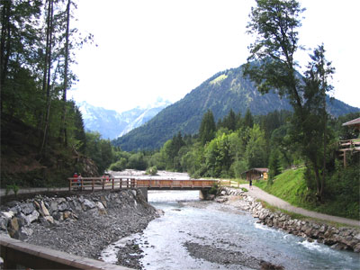 Weg ins Trettachtal